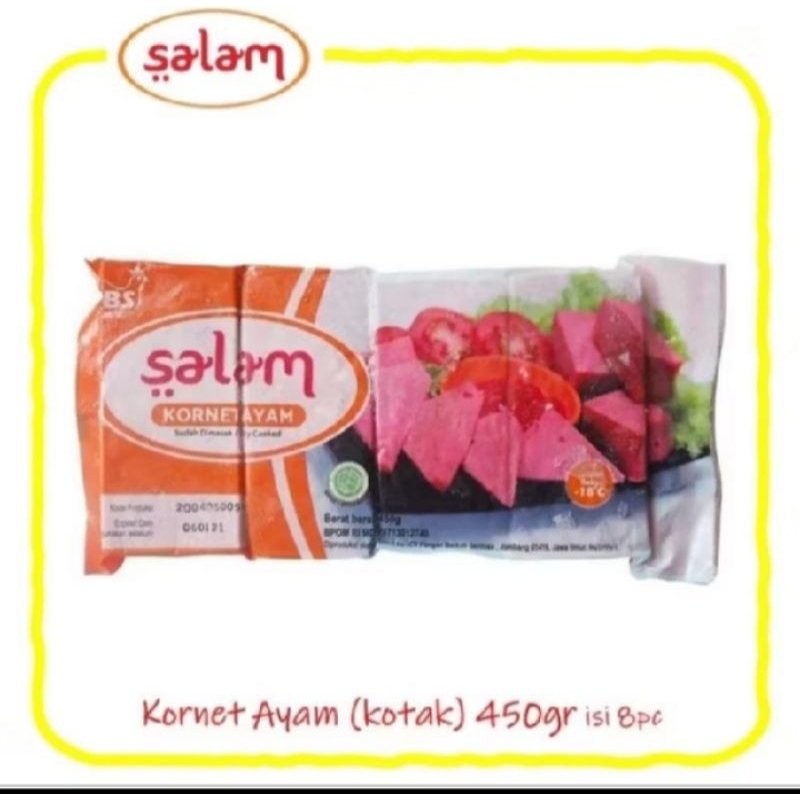 

Salam Kornet Ayam (Kotak) 450gr