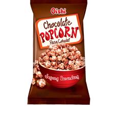 

OISHI SNACK POPCORN COKLAT PACK 20GRAM RENCENG (ISI 10)