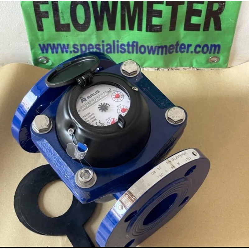 Flow Meter Air Limbah ARUS 3 Inchi Flow Meter Air Bersih Pengkur Air