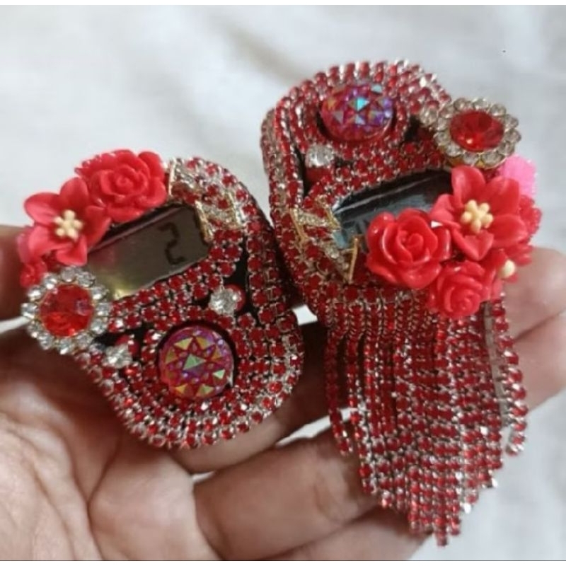 TASBIH DIGITAL LED ALARM/NON LED SWAROVSKY JUNTAI CANTIK