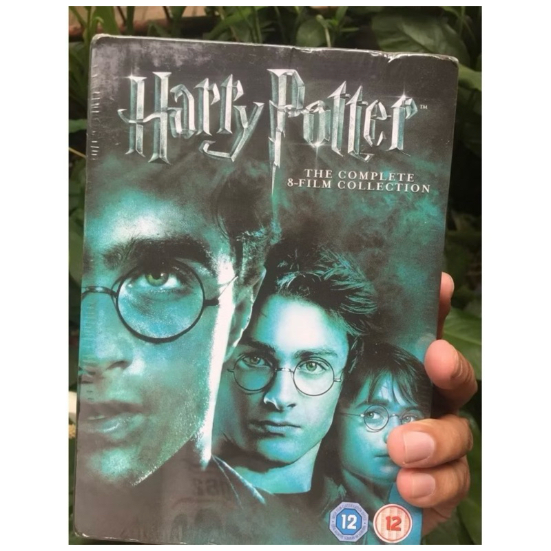 BOXSET DVD ORIGINAL HARRY POTTER 8 1-8 FILM COMPLETE COLLECTION SORCERER'S STONE CHAMBER OF SECRETS 
