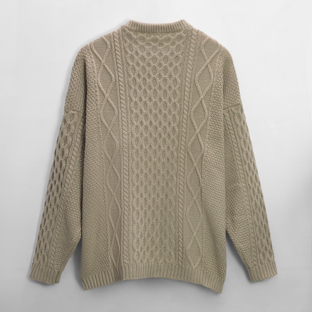 Guten Inc - Sweater Rajut Pria Knittwear Cable Guten