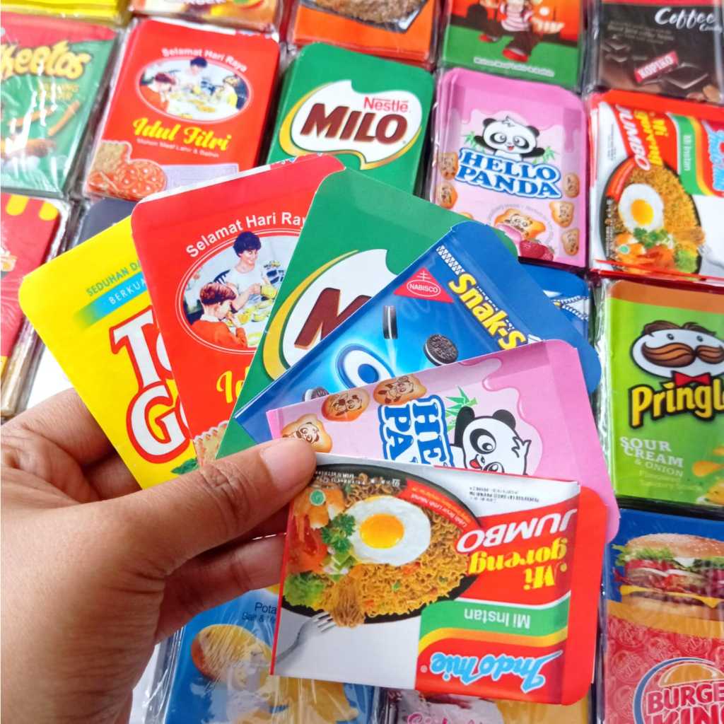 

Amplop Lebaran Kecil Motif Snack 1 Pack isi 10 Lembar