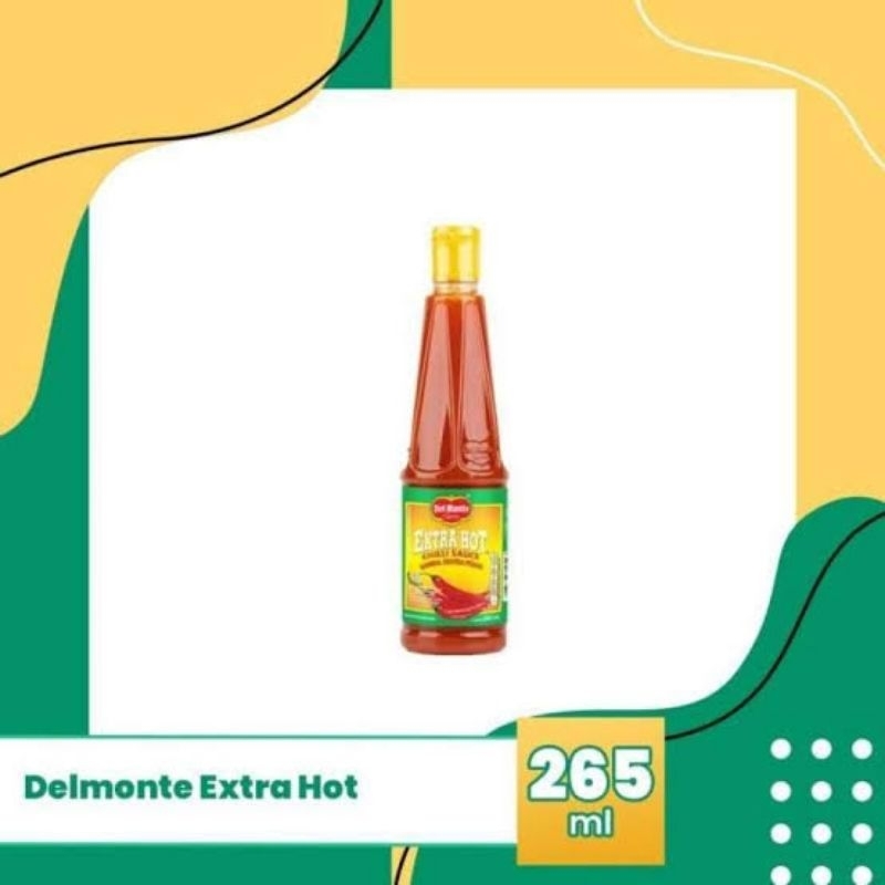 

Saos Extra Hot 265ml Delmonte