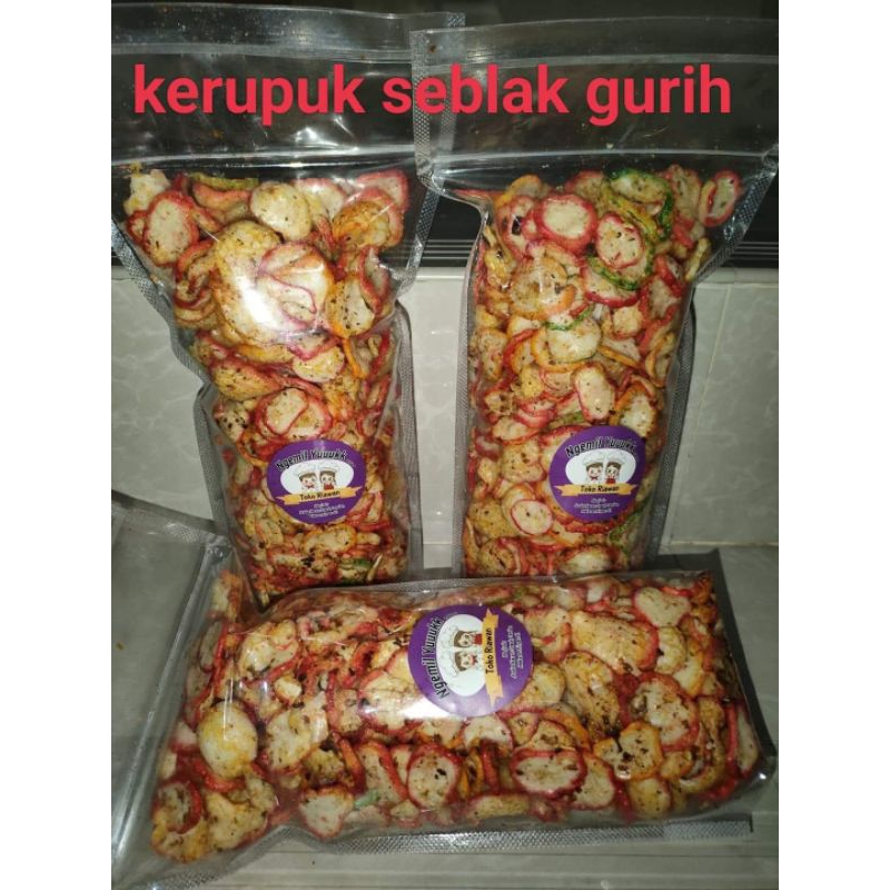 

Kerupuk Seblak Varian