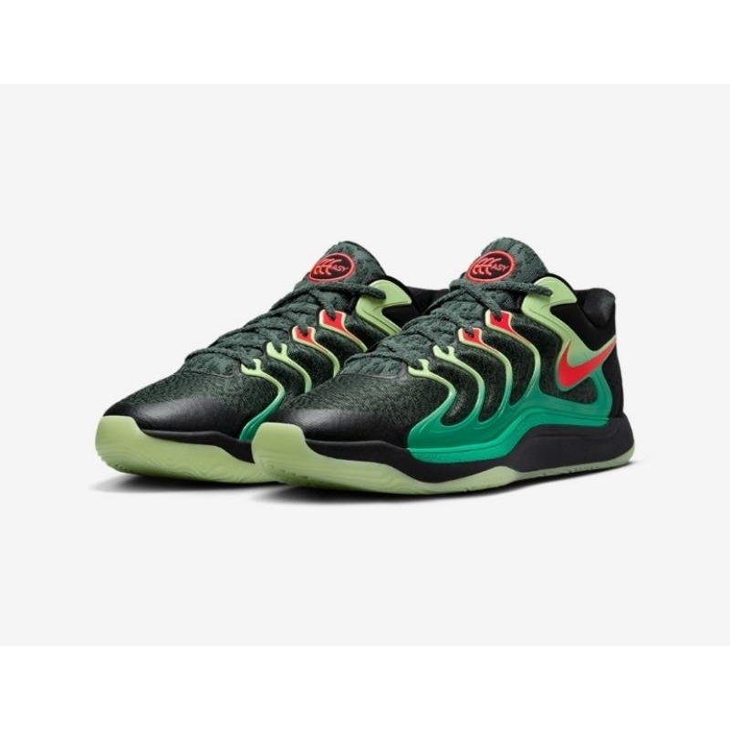 Sepatu Basket Nike Kd 17 Ep Black Vintage Green Original Fj9488 002