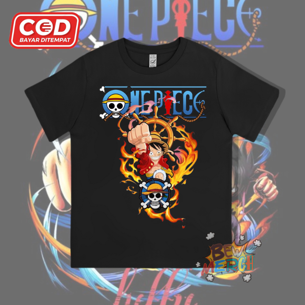 Kaos Anak One Piece / Baju Anak One Piece