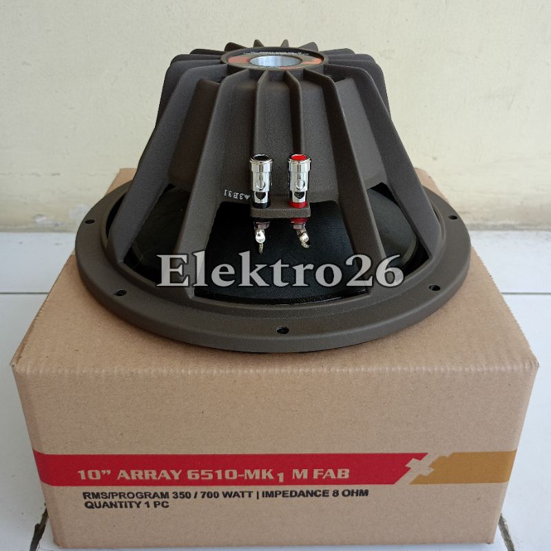 Speaker Acr Fabulous 10 inch ARRAY 6510 MK¹