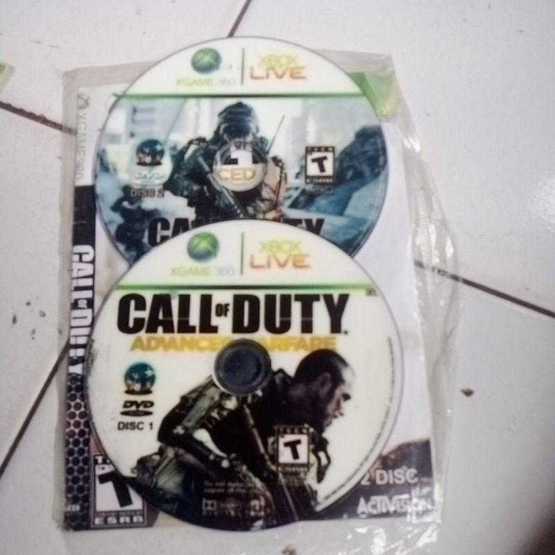 kaset xbox 360 call of duty advanced warfare original