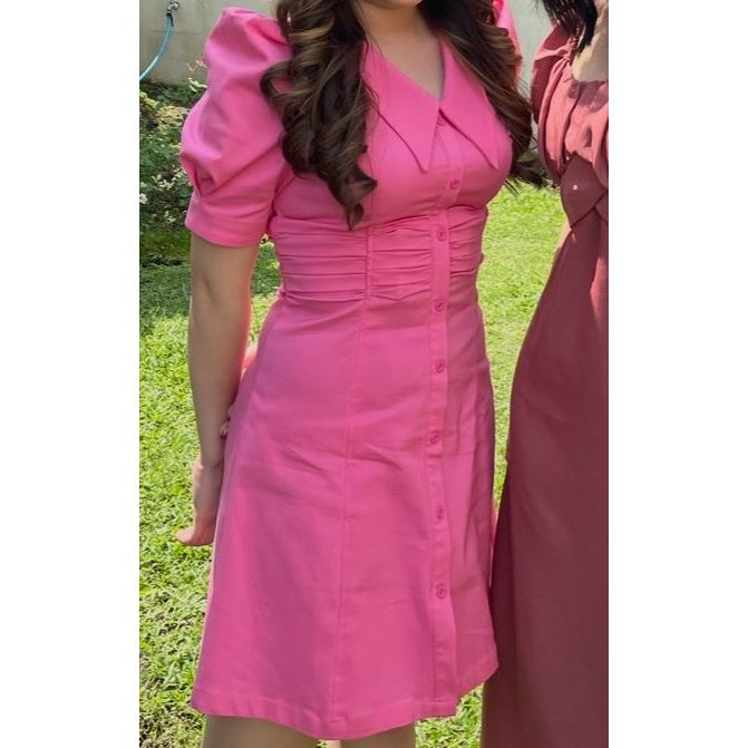 (PRELOVED) Princess Dress Pink Moscato Wanita