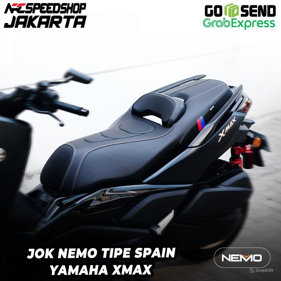 Comfort Seat Jok Xmax 250 300 Old New Conected Model Spain Eropa Nemo Original Product