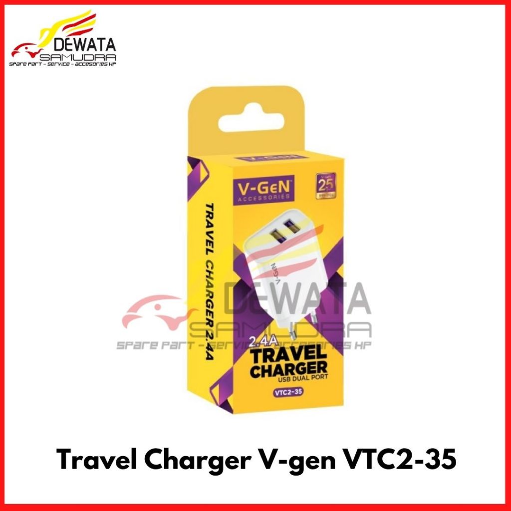 Kepala Charger V-gen VTC 2-35