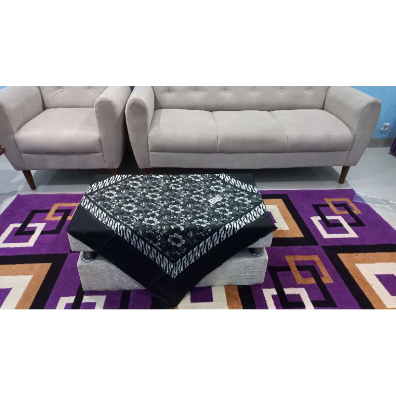 Paket 10pcs Taplak Meja Kantor Sekolah Motif Batik Taplak Meja Guru Sekolah Segi Empat Motif Tulis