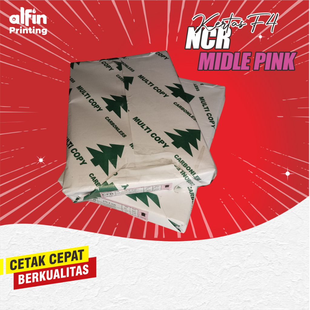 

Kertas NCR MIDLE PINK, Cetak Nota, Surat Jalan 3 Ply