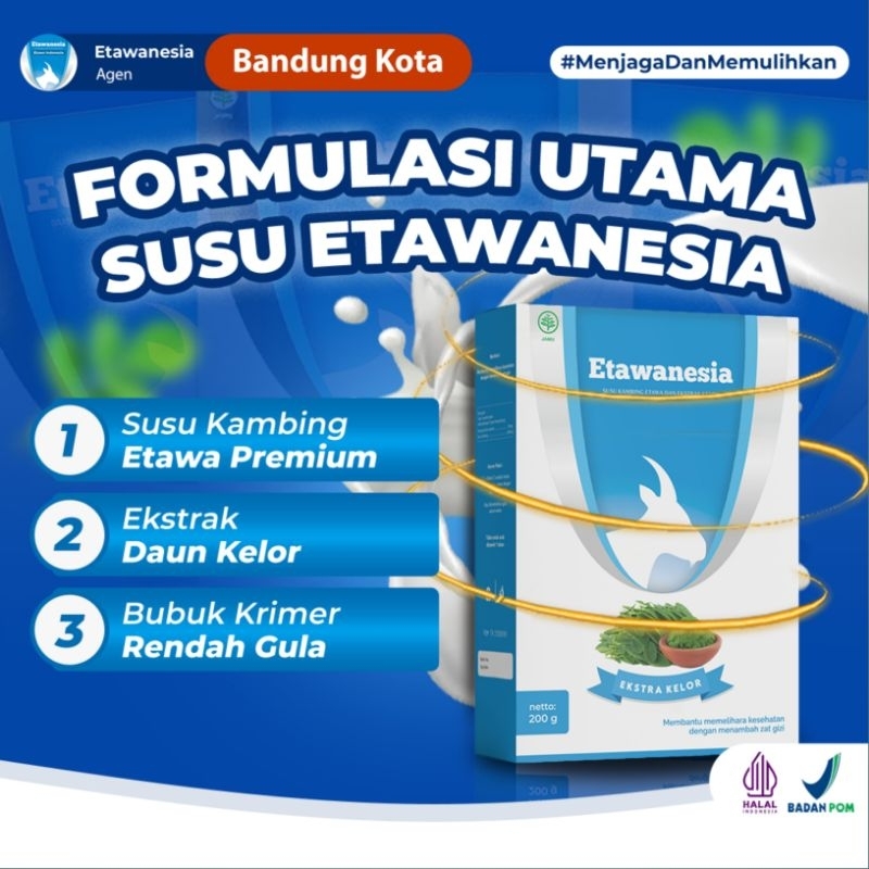 

Etawanesia Original Susu Kambing Etawa Patinum Kualitas Terbaik Atasi Pernafasan Dan Pencernaan
