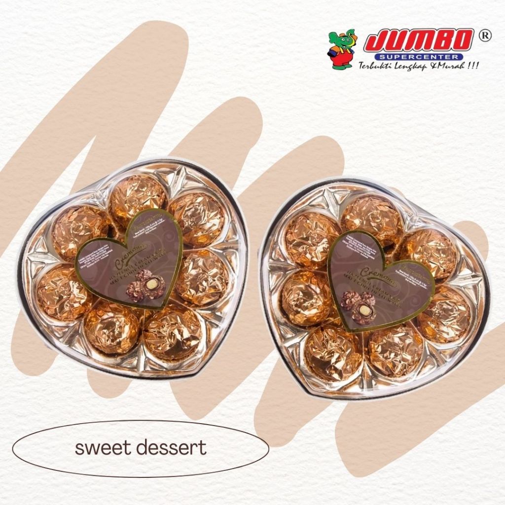

Coklat Cremona Hazelnut Cream Crisp Malt 100gr/ Cokelat Impor/ Kado Coklat