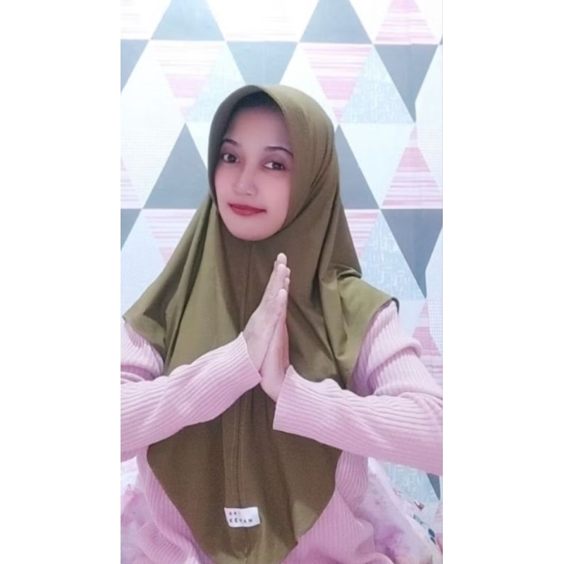 Hijab Instan Kenan Lana Size L Original By Kenan/ Daneen L