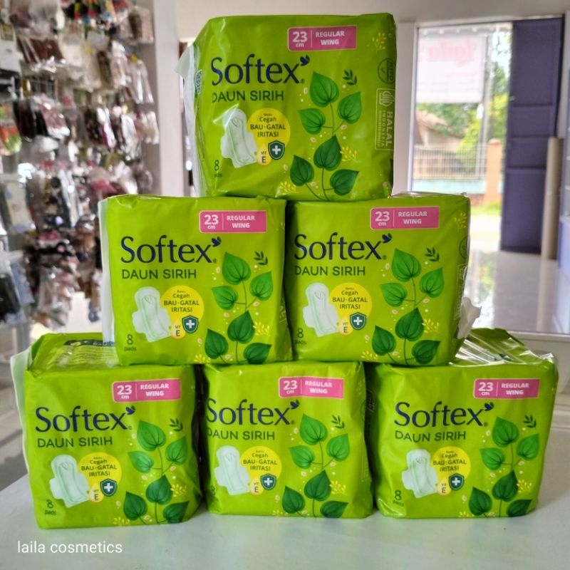 Pembalut Softex Daun Sirih 23cm Isi 8