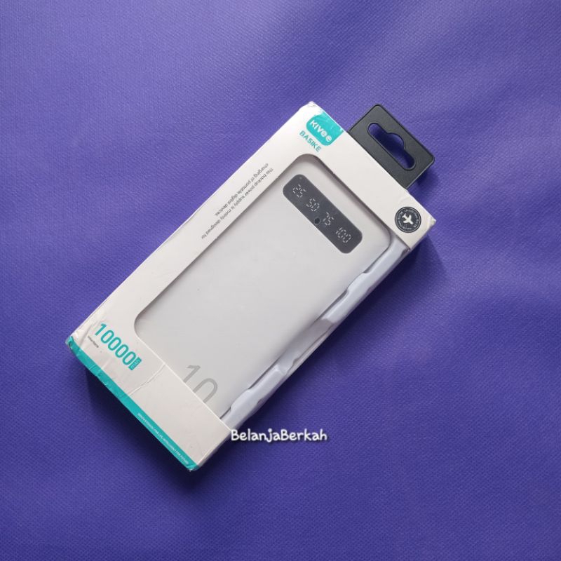 KIVEE Power bank 10.000 mah  powerbank Fast charging Original