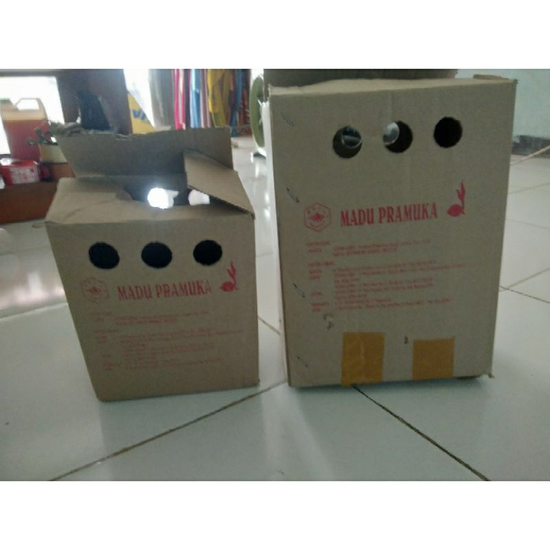 

kardus bekas madu 350 ml