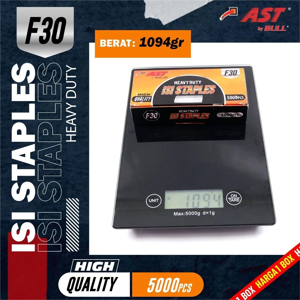 

Isi Staples AST F30 ORANGE/Isi straples Tembak AST Berkualitas