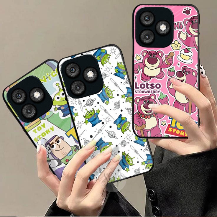 [KC30] Softcase Glass New Cute for Itel A50 case glossy Itel A50 Case Itel A50 case Itel A50 kesing 