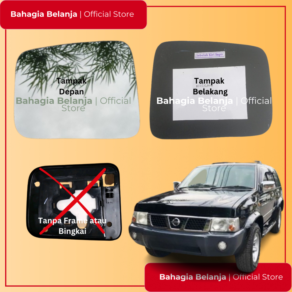 Kaca Spion Nissan Terrano Kingsroad Cermin Sepion kaca spion Nissan Terrano Terano Spirit Kingsroad 
