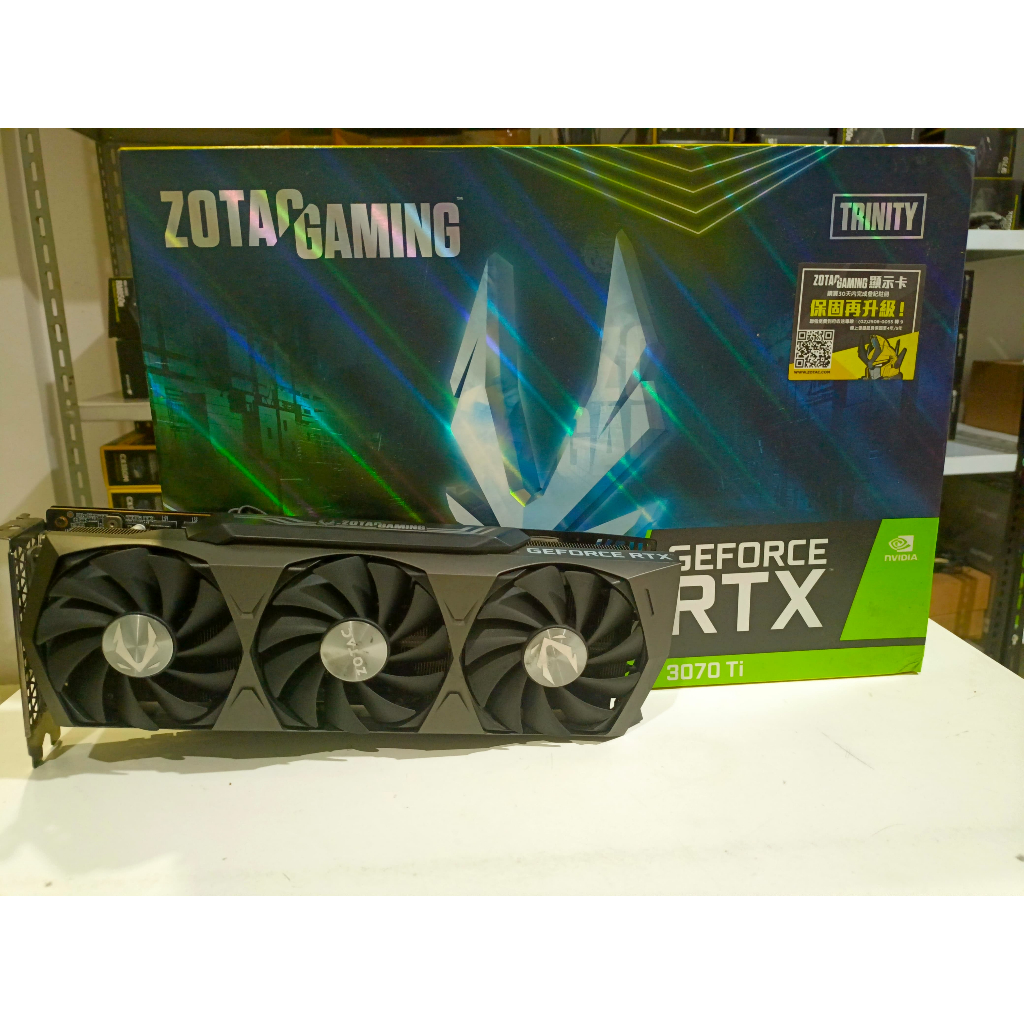 VGA ZOTAC GAMING RTX 3070 Ti / RTX 3070Ti TRINITY 8GB GDDR6X - 2ND