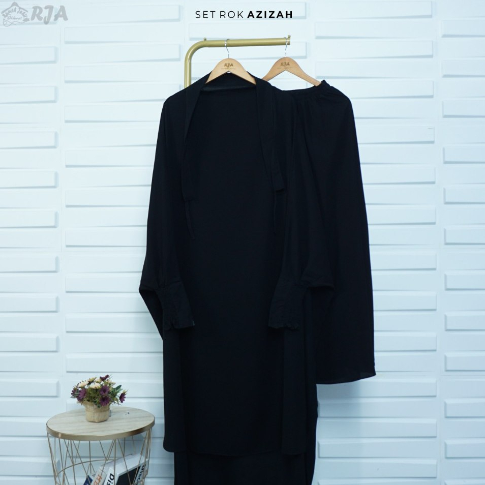 SET ROK AZIZAH, SET ROK JILBAB SET FK ROK UMBRELLA JILBAB FK FRANCH KHIMAR