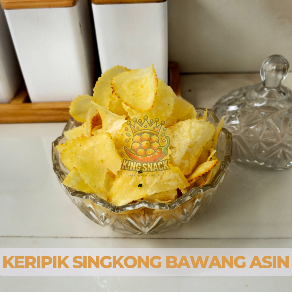 

KING SNACK - KERIPIK SINGKONG BAWANG ASIN