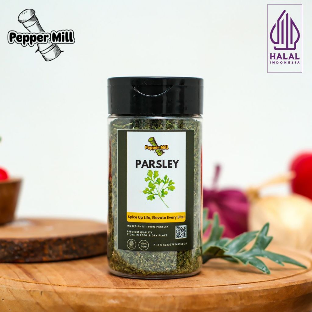 

Pepper Mill Parsley – Rempah Segar dengan Aroma Khas untuk Hidangan Lezat