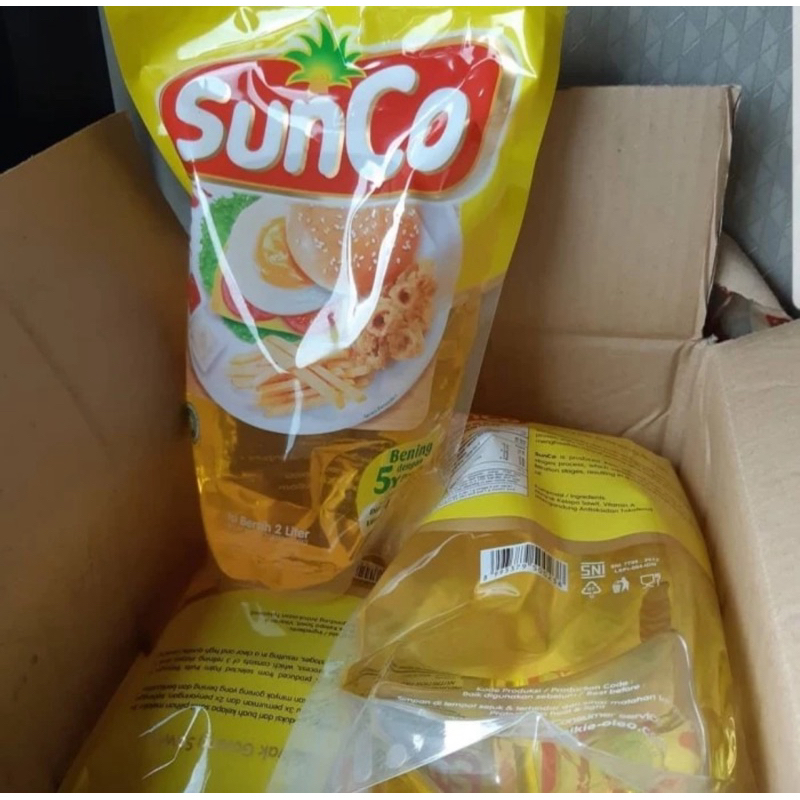 

Minyak goreng Sunco 2 liter
