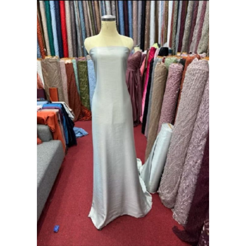 Kain bahan maxmara polos super premium / kain maxmara meteran