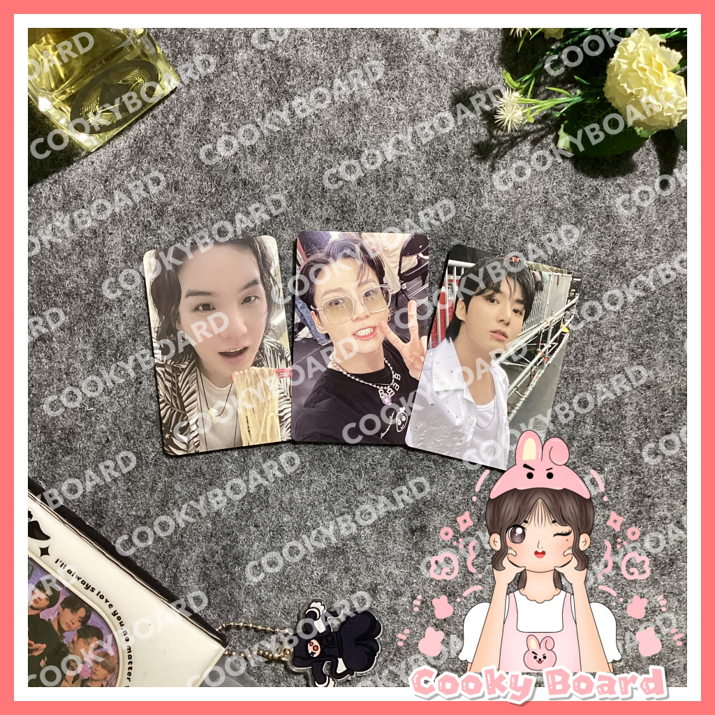 [Cooky Board] PC Photocard BTS Suga Jungkook LD JPFC Golden Mie Permission to Dance Vinyl DDay Agust