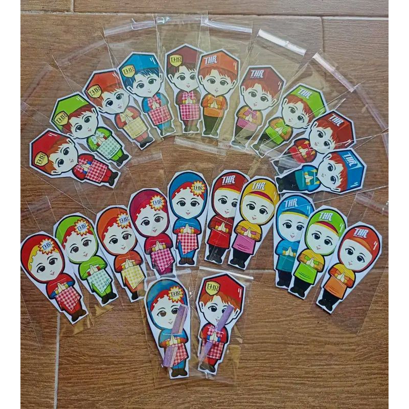 

Angpau Lebaran Idul Fitri Lucu karakter anak amplop peluk