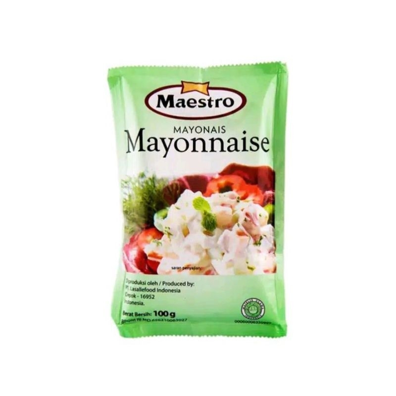 

Maestro Mayonaise 100 gr mini pack