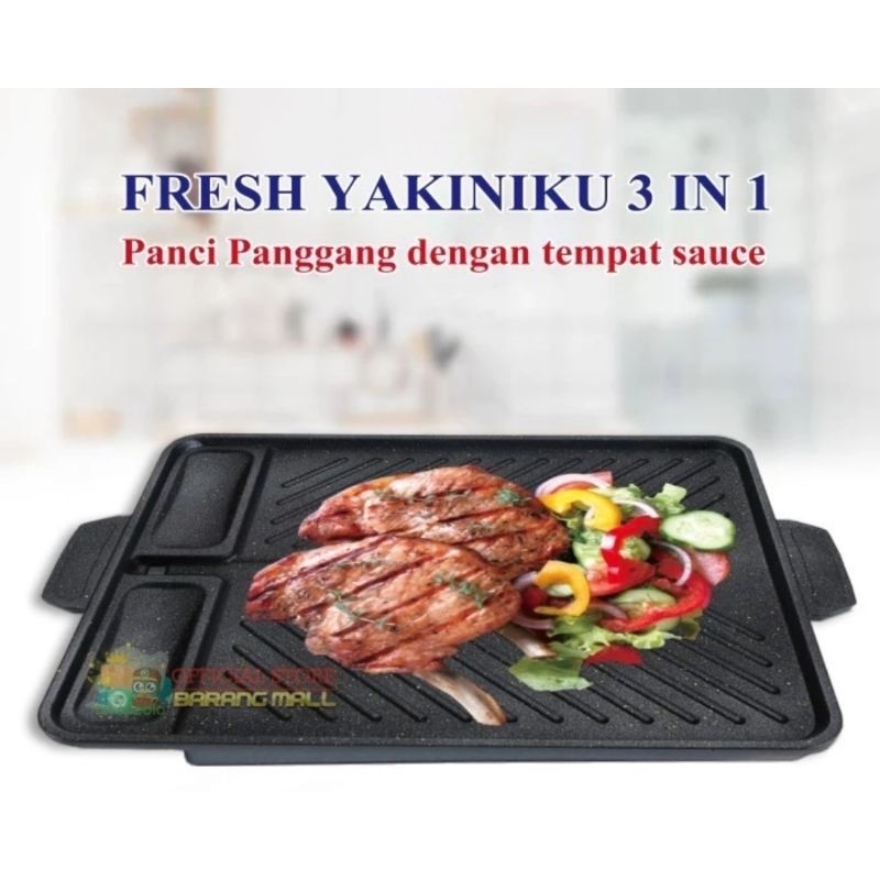 Yakiniku Barberque Grill Pan BBQ Panggangan