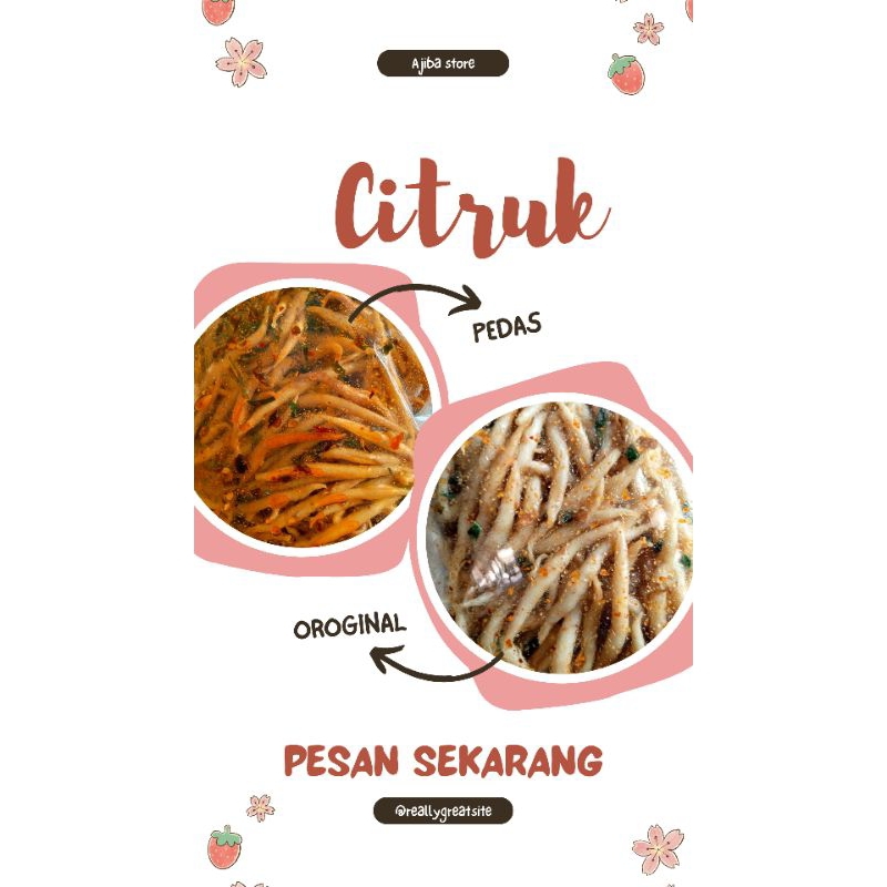 Citruk Cemilan Kering Has Garut