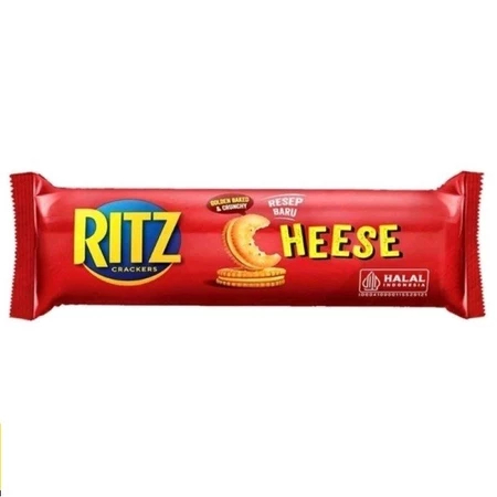 

RITZ CRACKERS ORIGINAL SANDWICH CHEESE COKLAT 91 GR