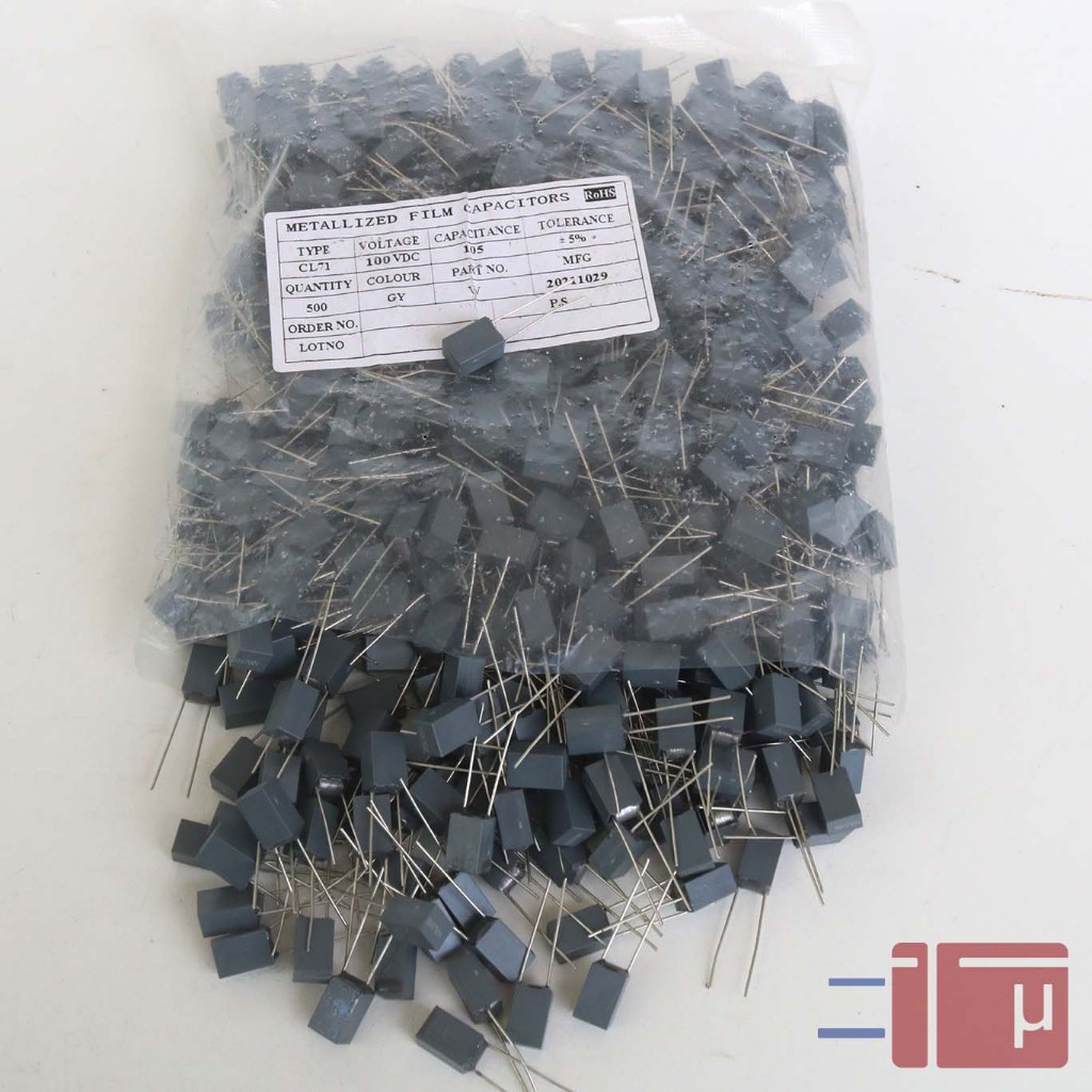 MKM Abu Abu 105 1uf 100V kualitas biasa