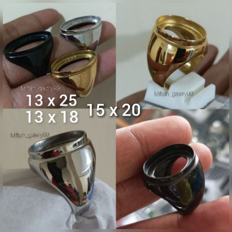 Ring emban titanium super 13x18 13x25 15x20