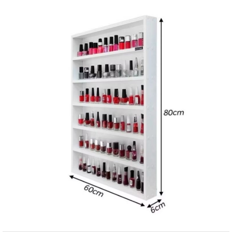 Rak kutek Tempat penyimpanan kutek Rak kutek serbaguna