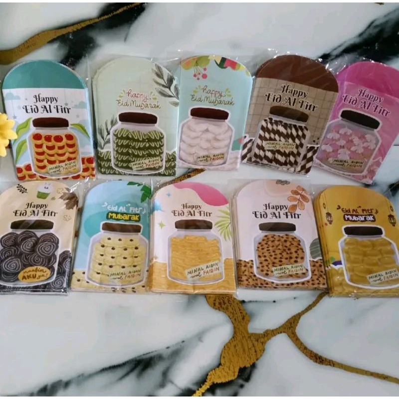 

Amplop Lebaran Viral Kue Snack Hampers / Angpao THR / Amplop Idul Fitri 2025