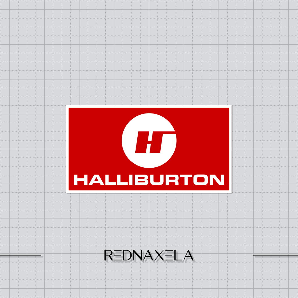 

Stiker Vinyl Halliburton - Oil Company Stiker Outdoor Waterproof Sticker