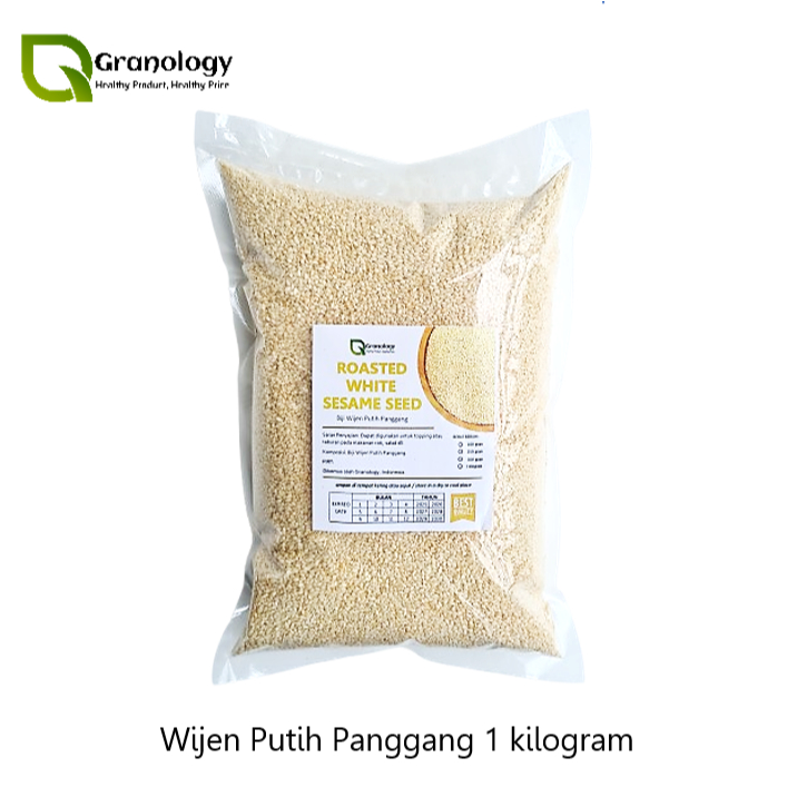 

Wijen Putih Panggang / Roasted White Sesame Seed (1 kilogram)