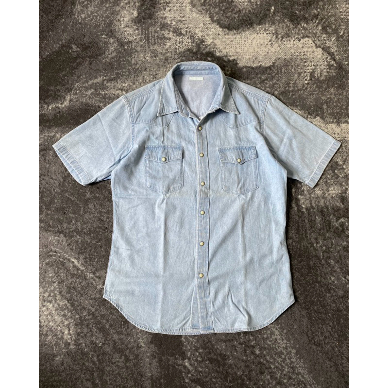 GU Casual Denim Work Shirt