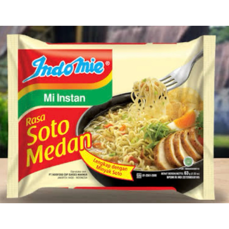 

Indomie Soto Medan/40pcs/Karton