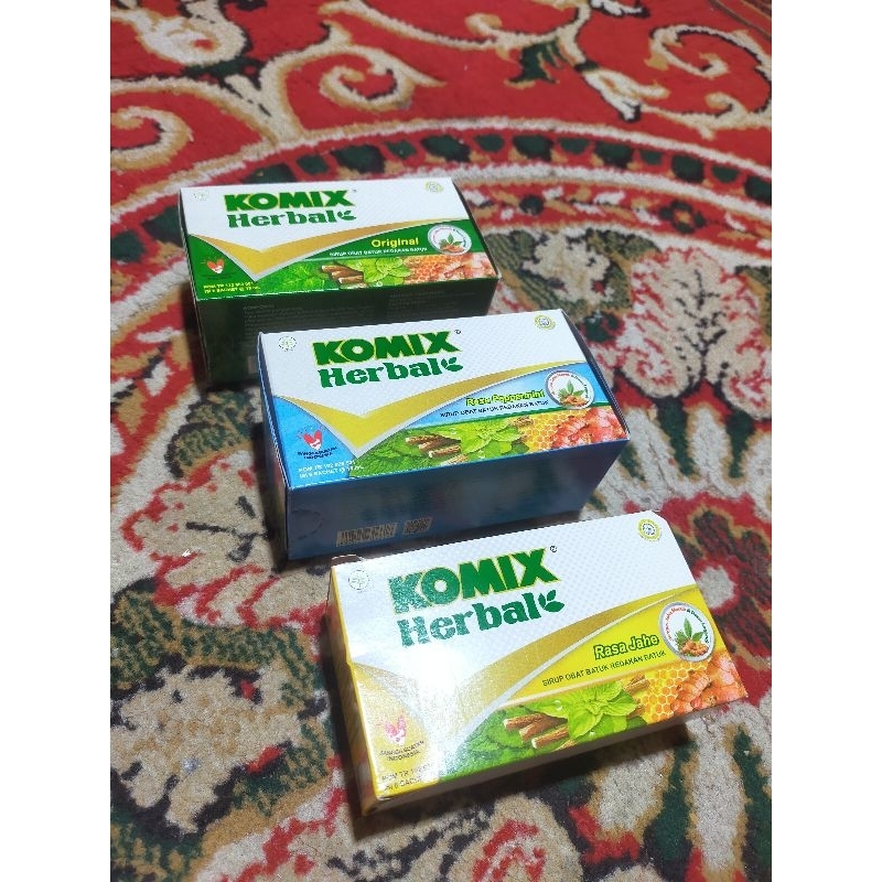 

1KOTAK KOMIX HERBAL SACHET ( 6SACHET)