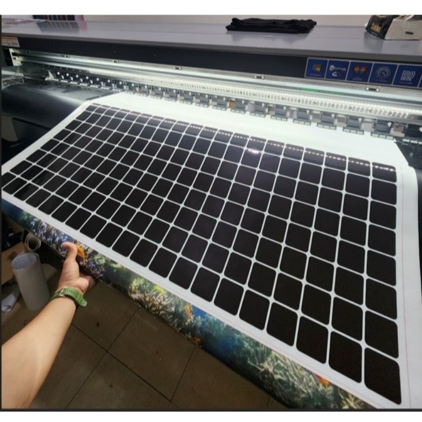 LEPET STICKER DASAR AQUARIUM MOTIF KOTAK KOTAK / STICKER AQAURIUM/STICKER DASAR AQAURIUM