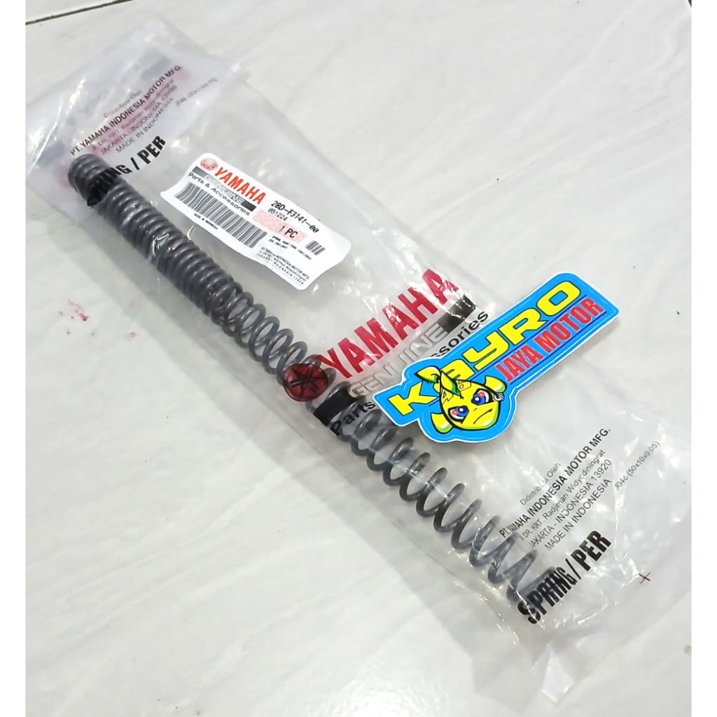 PER SHOCK SOK DEPAN MIO SMILE (28D) SET 1 PCS ASLI ORIGINAL YAMAHA 28D-F3141-00